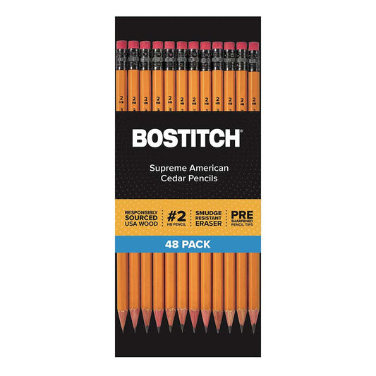 Bostitch Supreme No.2 American Cedar Pencils