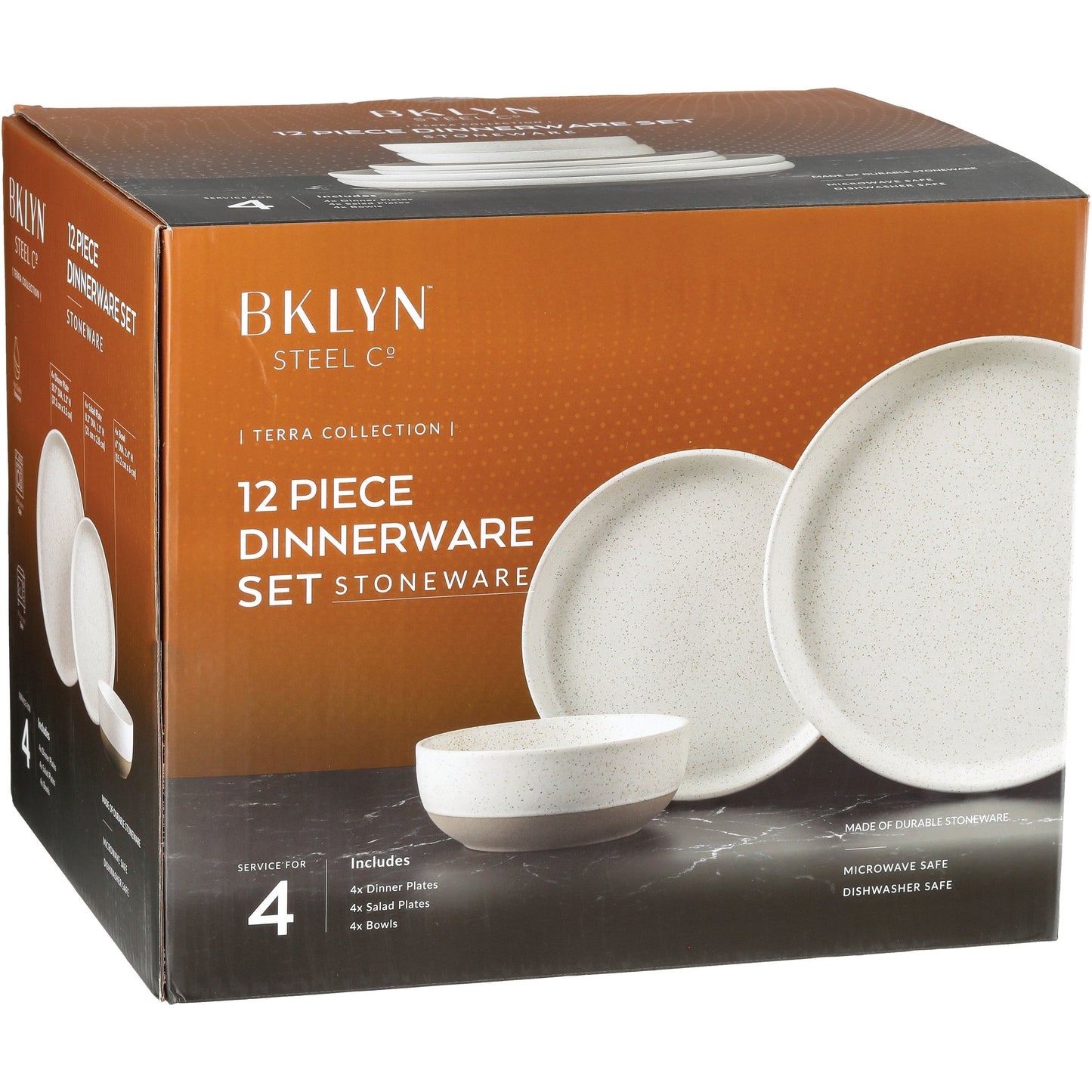 Brooklyn Steel Co. Terra Collection Stoneware Dinnerware Set
