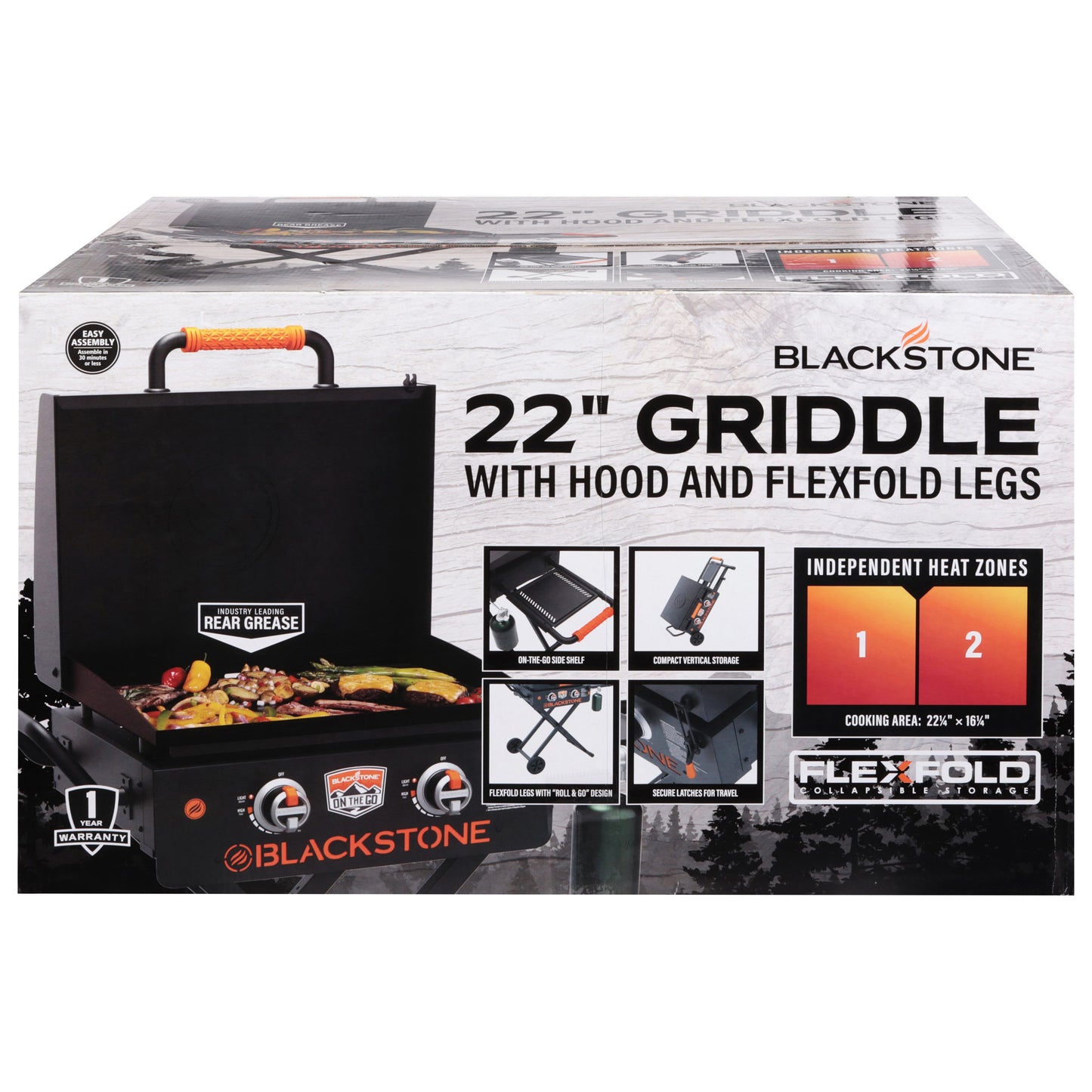 Blackstone  On-the-Go Scissor-Leg Griddle with Hood