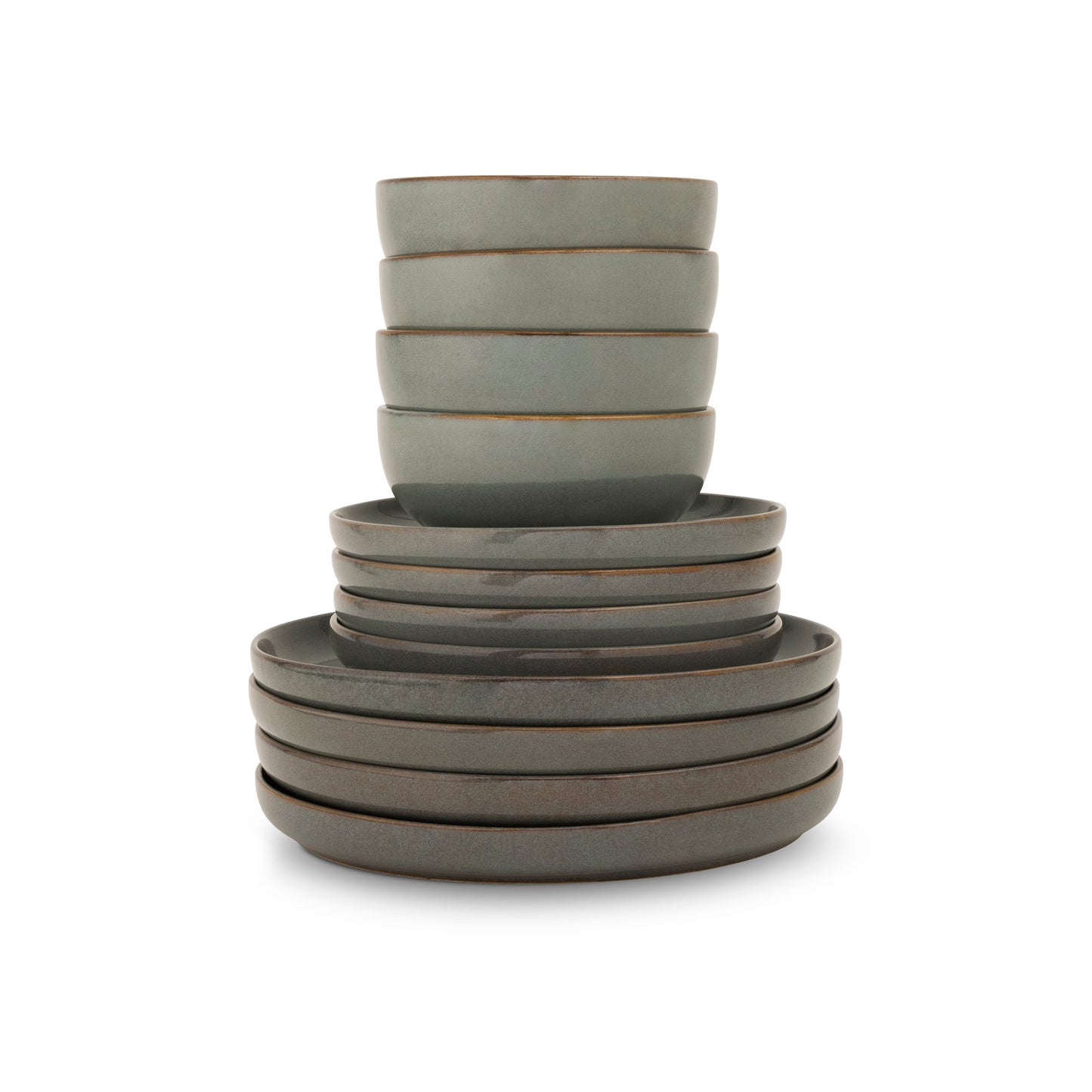 Brooklyn Steel Co. Hazel Collection Stoneware Dinnerware Set