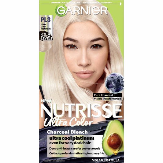 Garnier Nutrisse Ultra Color Bleach Kit - PL3 Ultra Cool Platinum