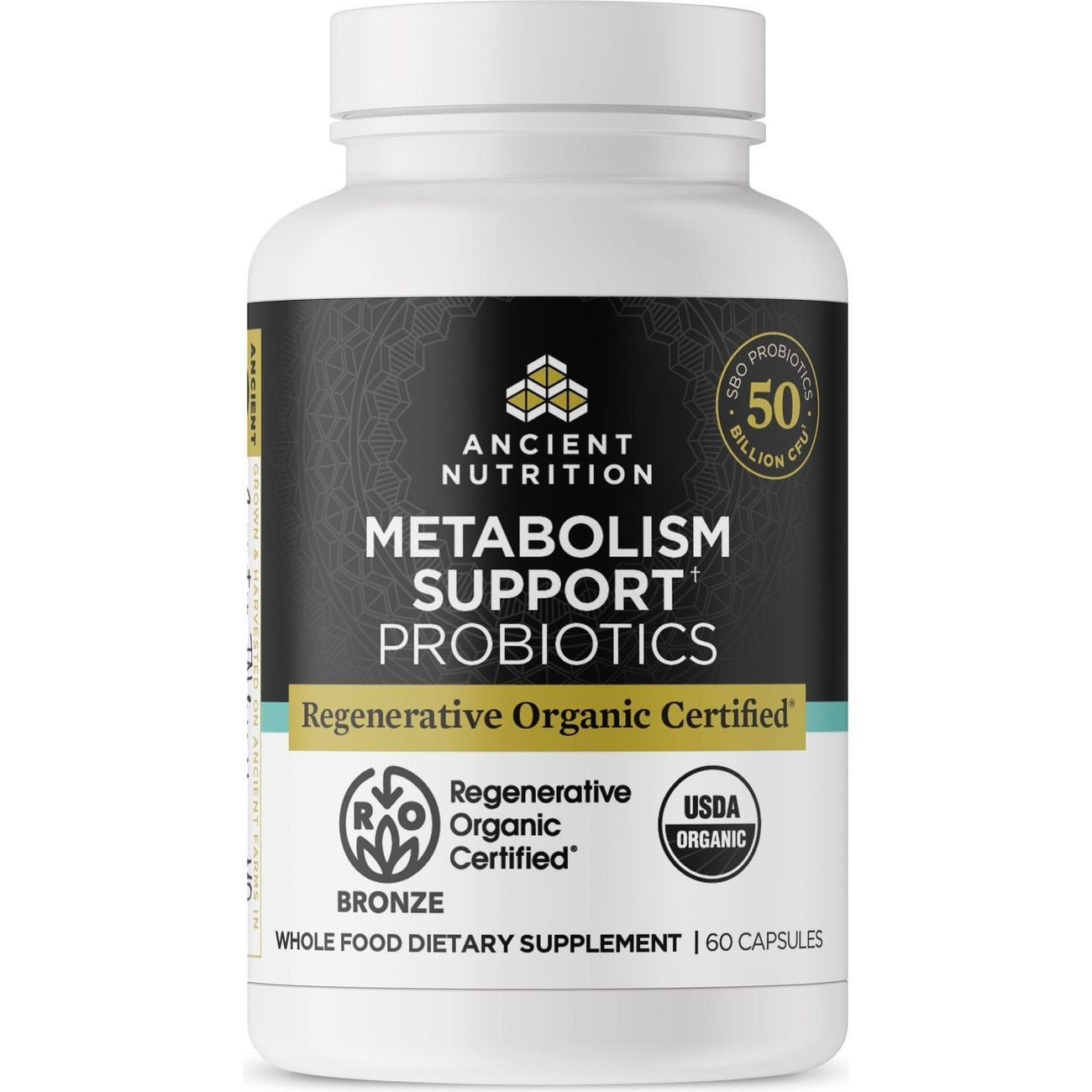 Ancient Nutrition Metabolism Support Probiotics Capsules