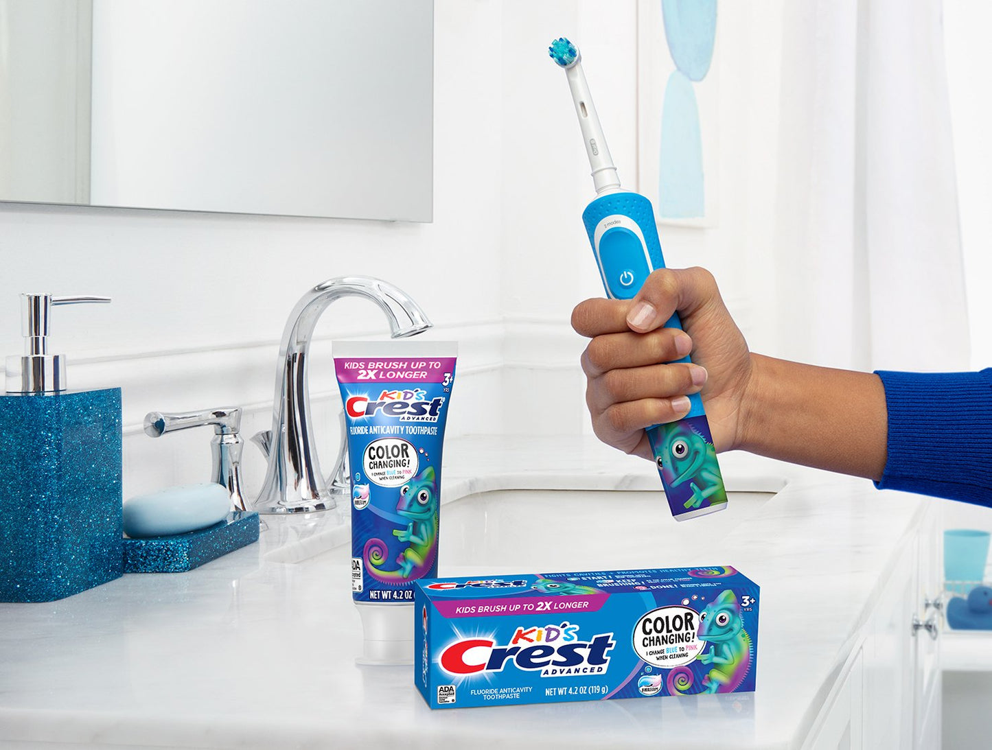 Crest Kid's Advanced Anticavity Toothpaste Bubblegum - Value Pack