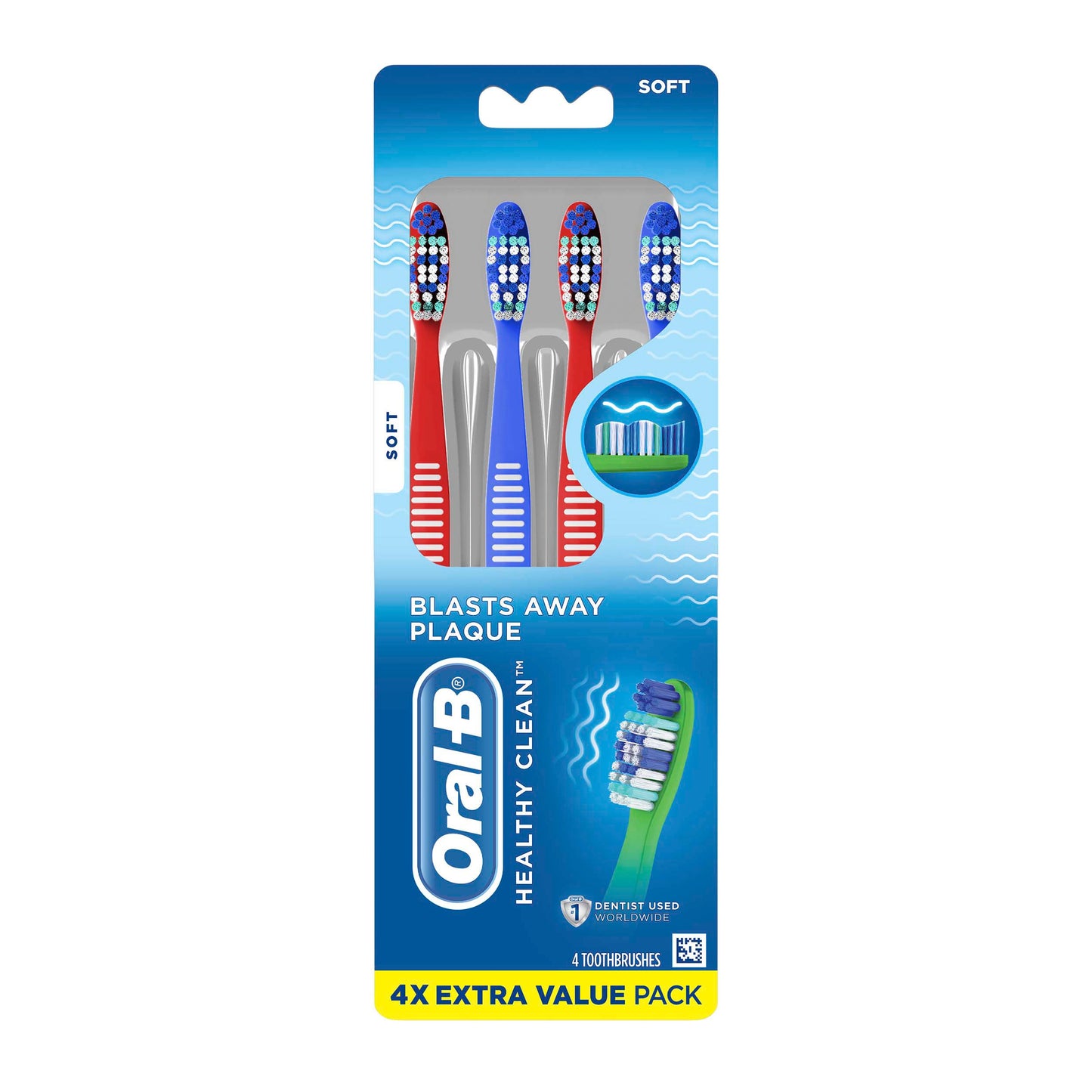 Oral-B Healthy Clean Toothbrushes Soft - Value Pack