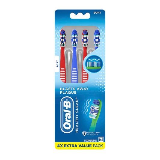 Oral-B Healthy Clean Toothbrushes Soft - Value Pack