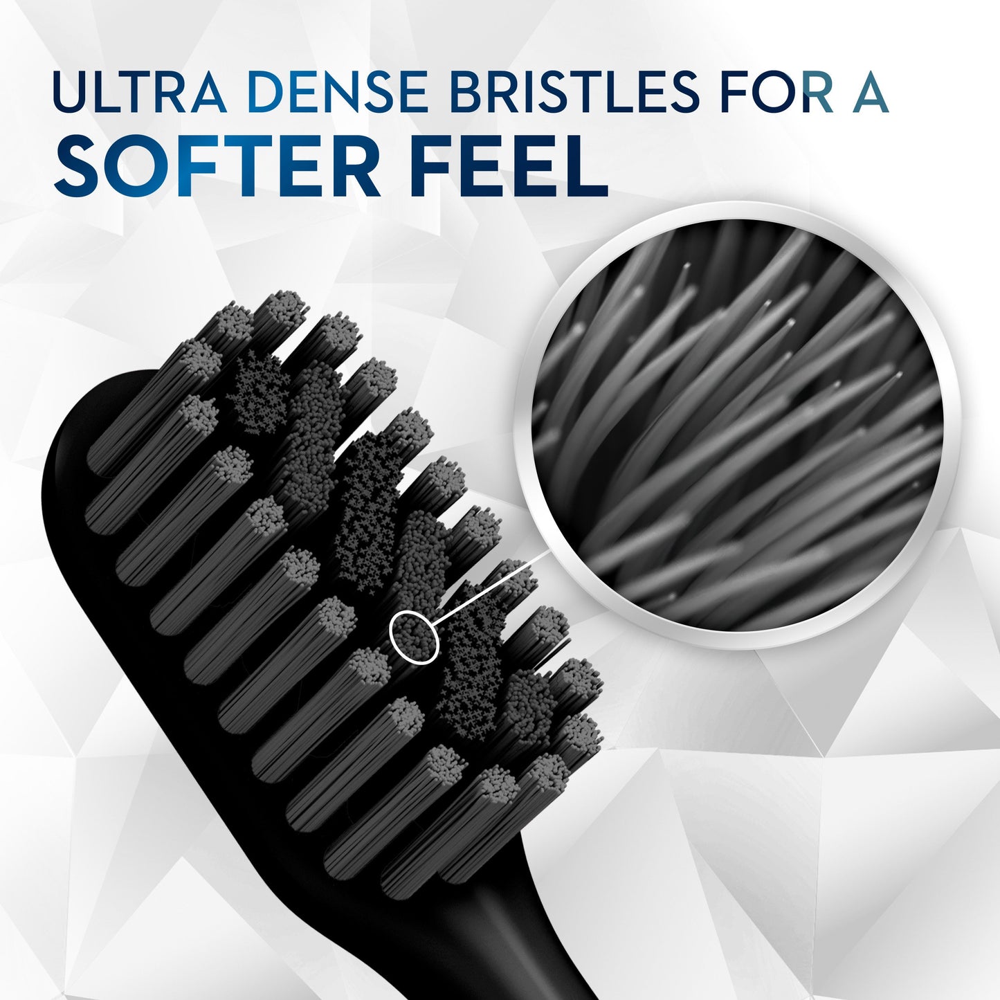 Oral-B Brilliance Toothbrush Black And Coral - Extra Soft