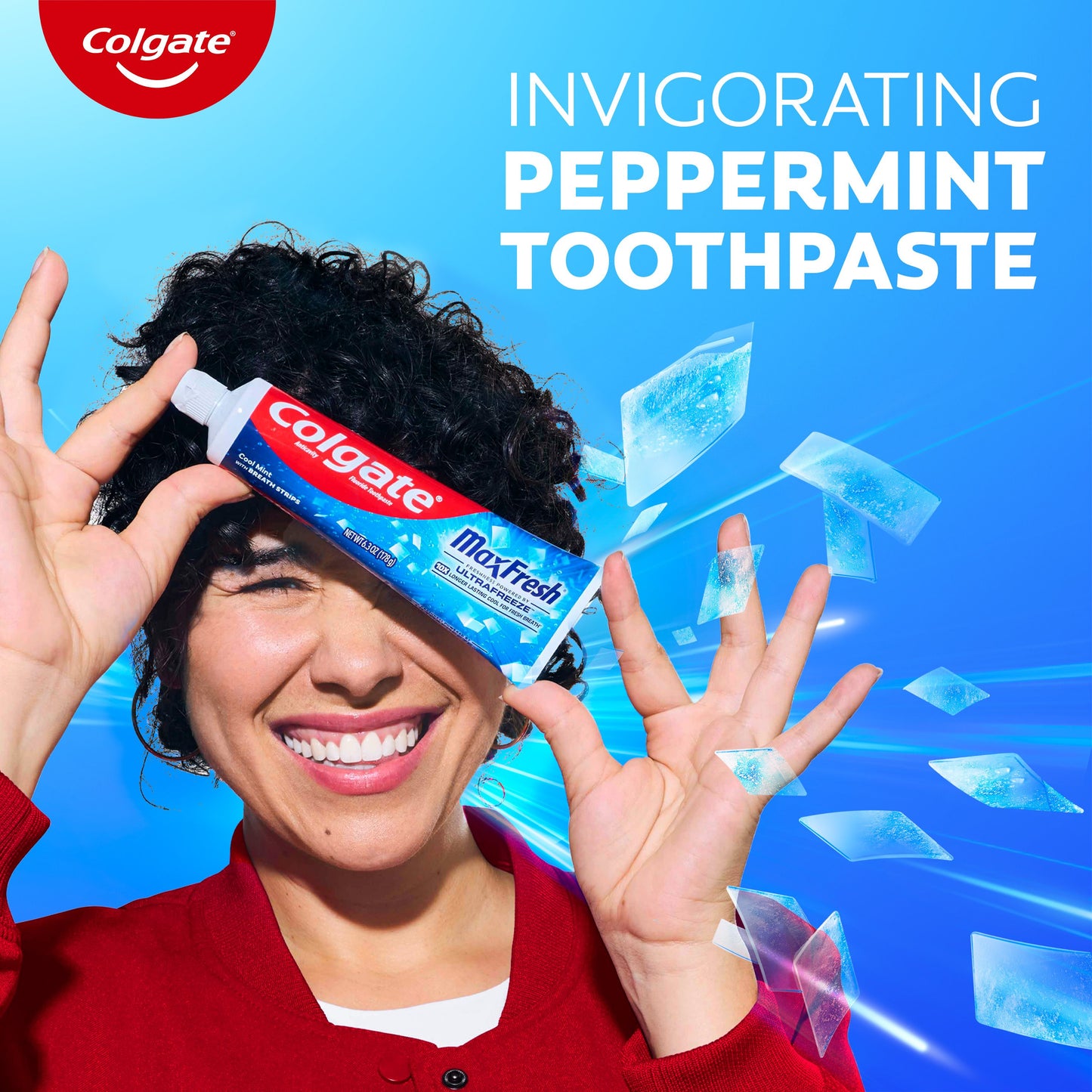 Colgate Max Fresh Whitening Anticavity Toothpaste - Cool Mint