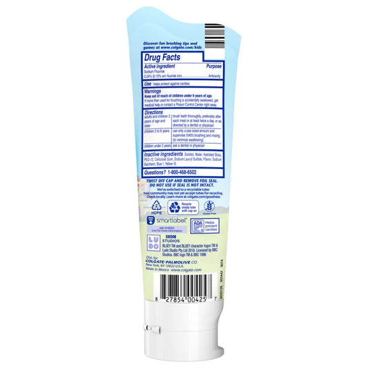 Colgate Bluey Cavity Protection Toothpaste - Bubble Fruit