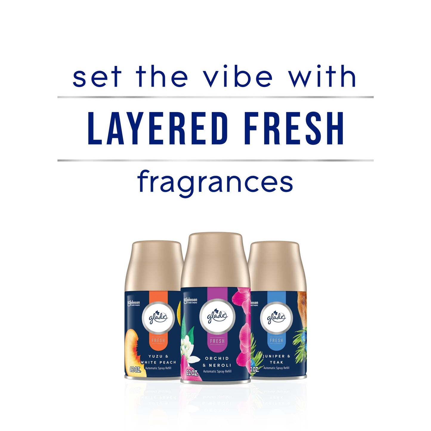 Glade Automatic Spray Air Freshener Refill - Orchid & Neroli