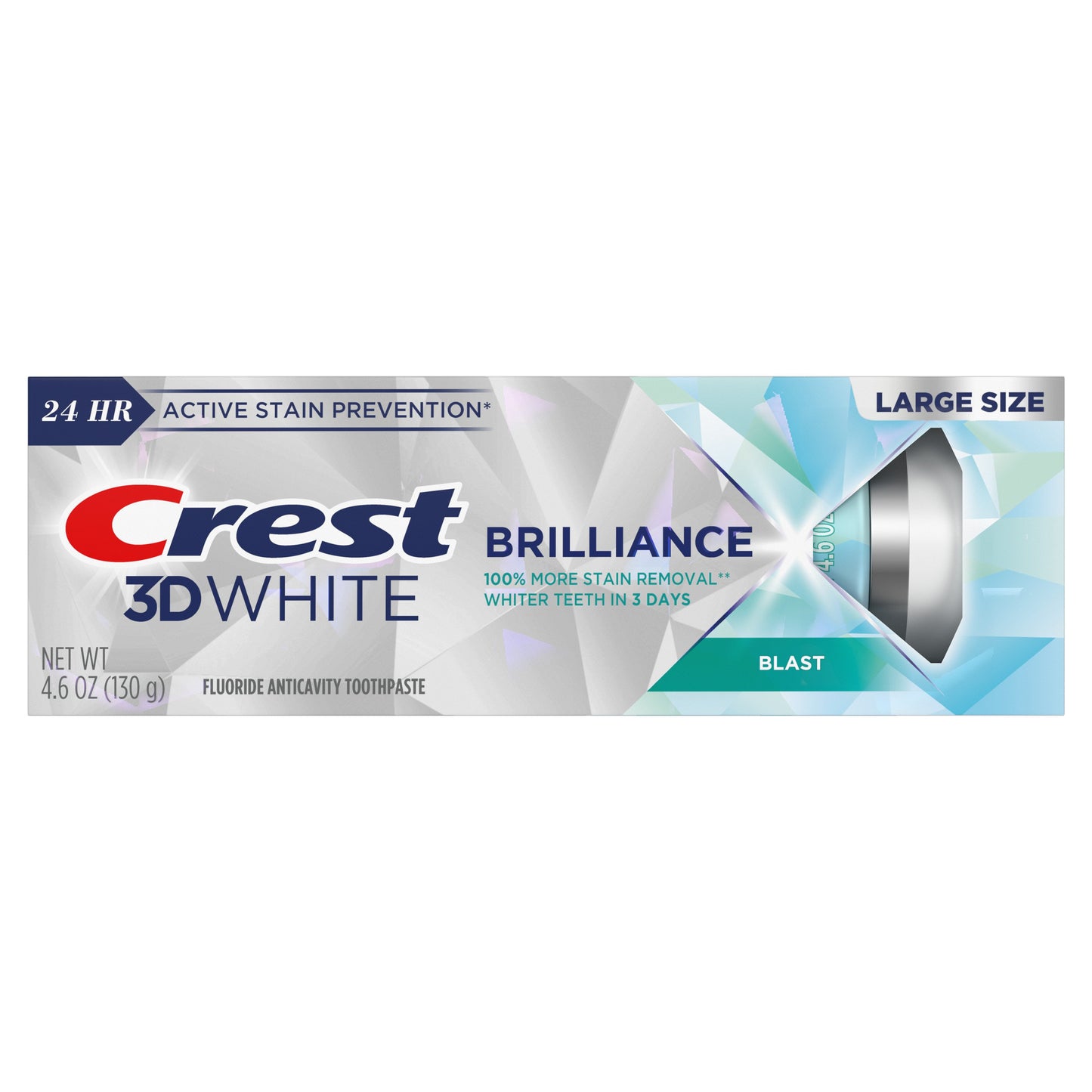 Crest 3D White Brilliance Toothpaste - Blast