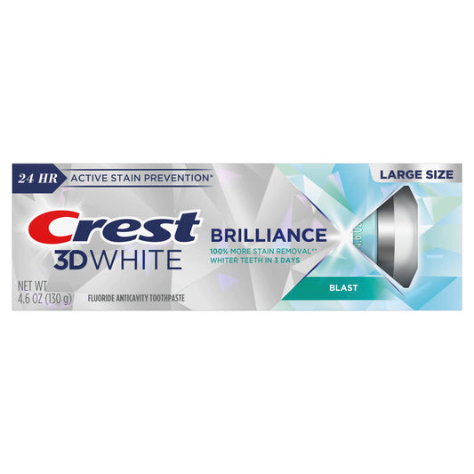 Crest 3D White Brilliance Toothpaste - Blast