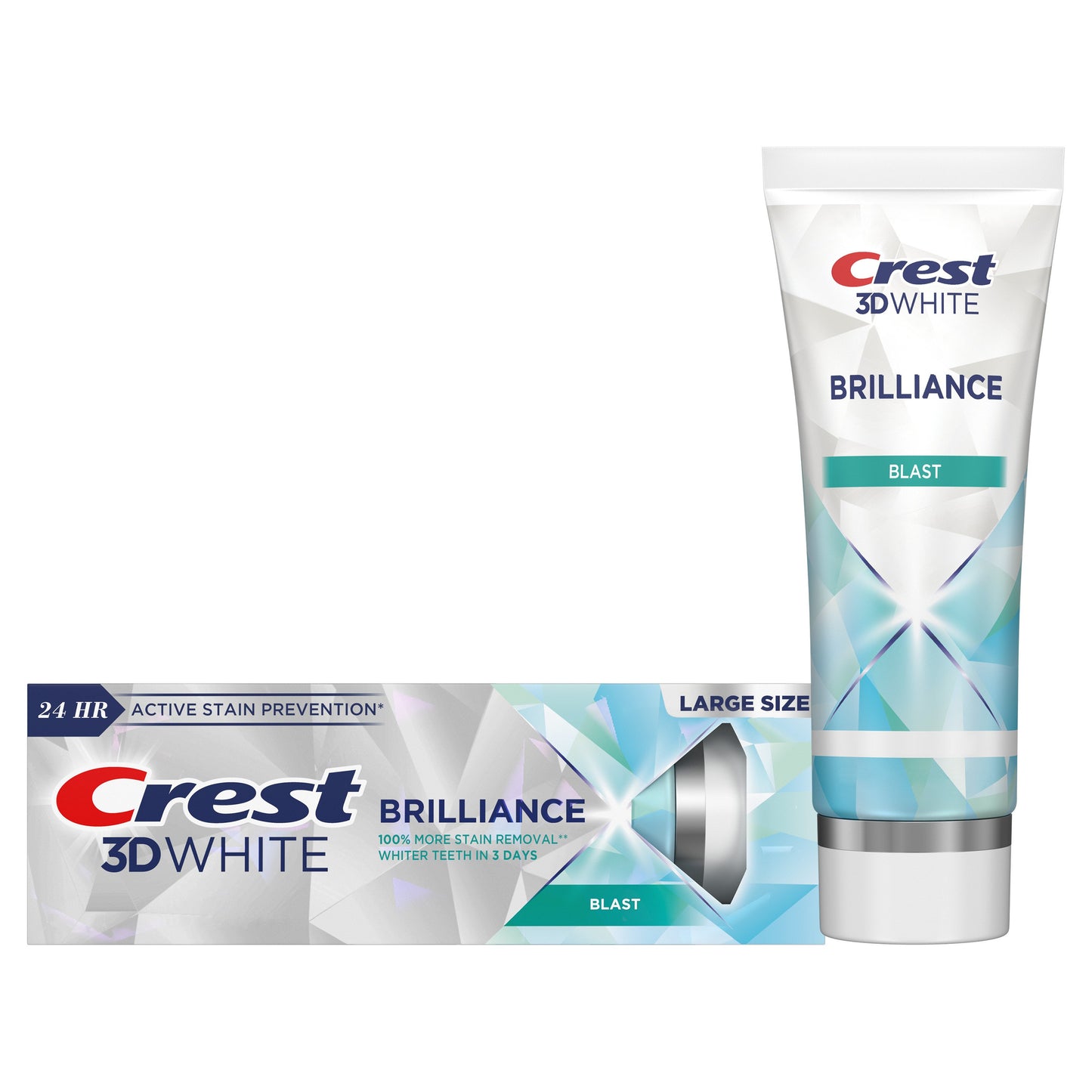 Crest 3D White Brilliance Toothpaste - Blast