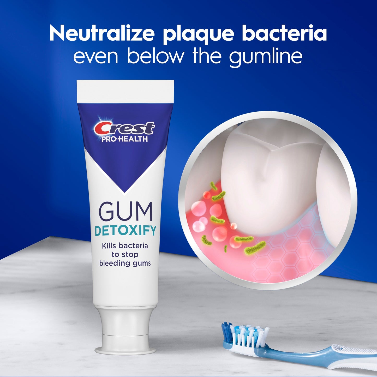 Crest Pro  Health Gum Detoxify Toothpaste - Deep Clean, 2 pk