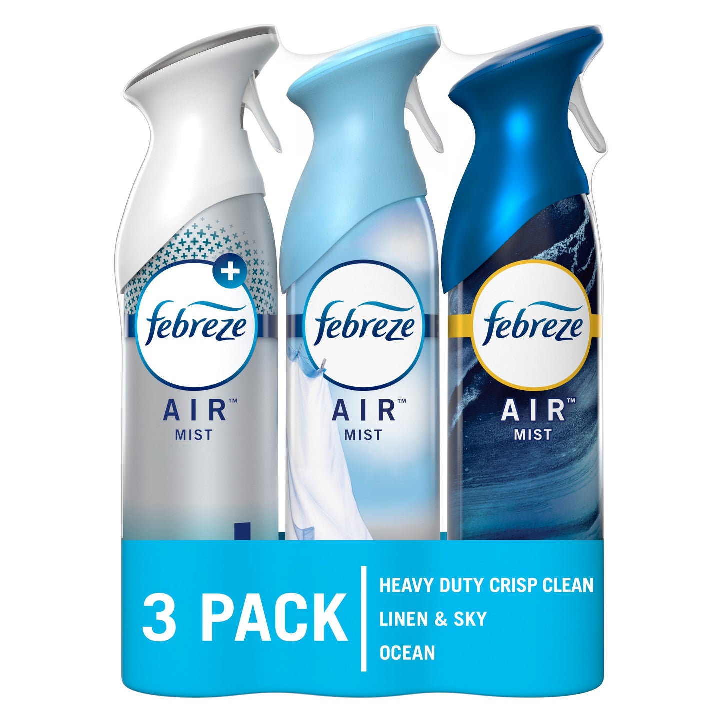 FEBREZE Febreze Air Mist Crisp Clean Ocean Linen & Sky Mix