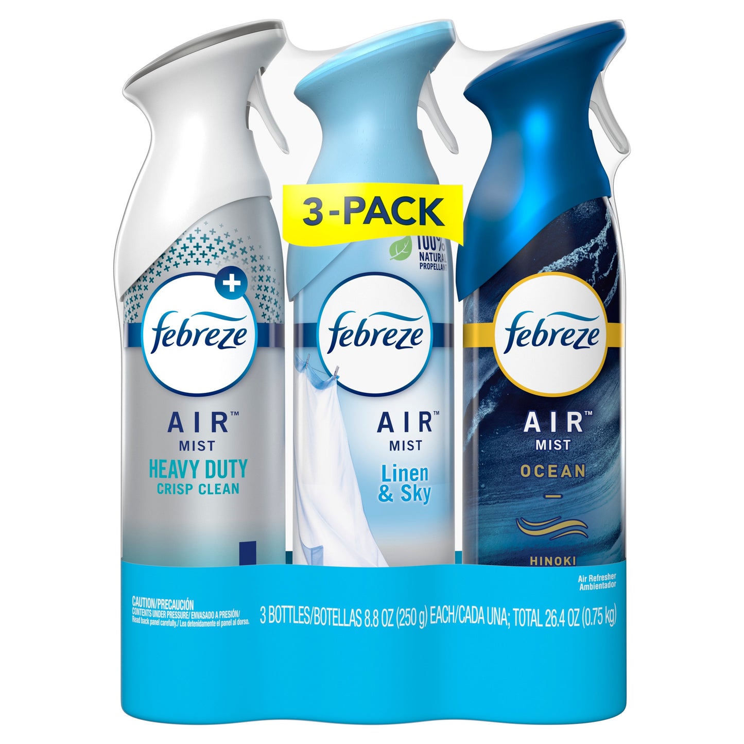 FEBREZE Febreze Air Mist Crisp Clean Ocean Linen & Sky Mix