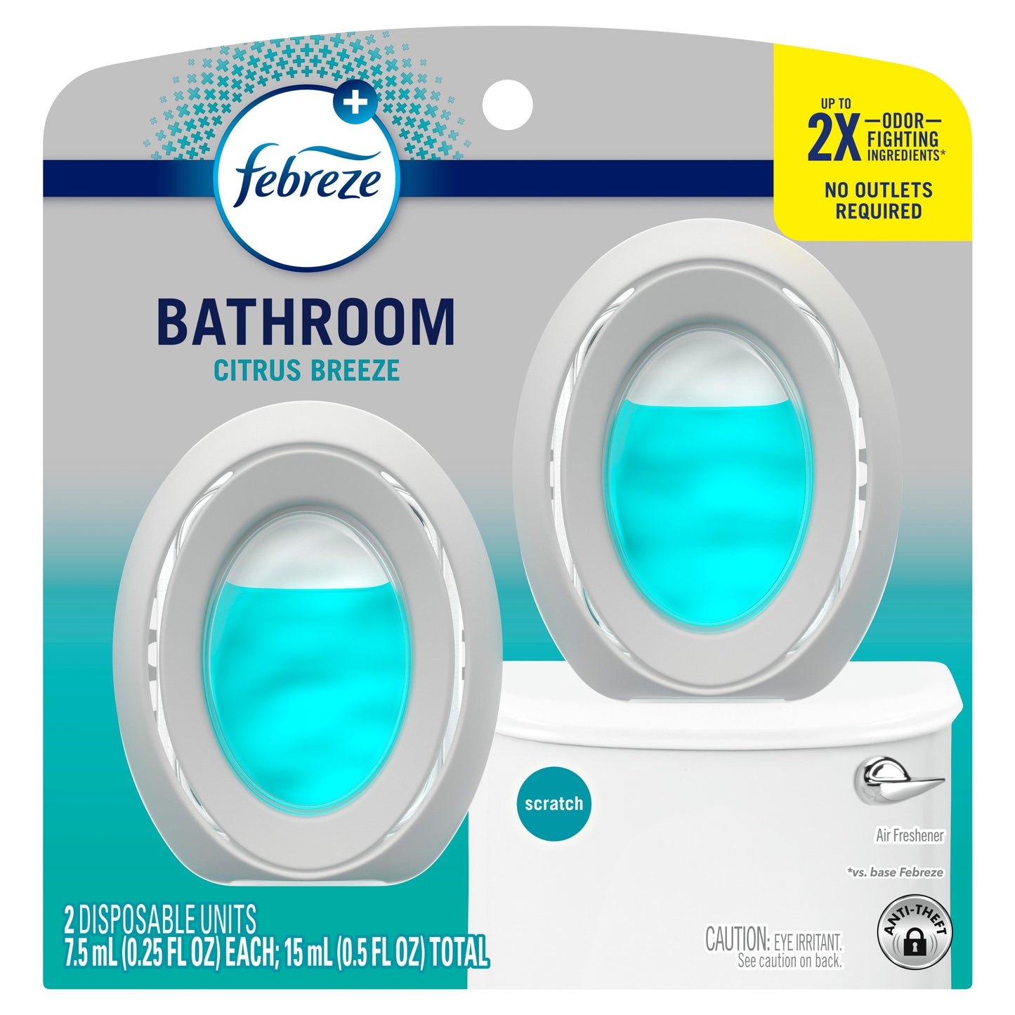 Febreze Bathroom Air Freshener Bathroom - Odor Fighter Scent