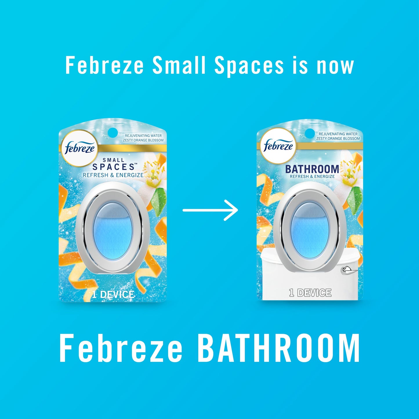 Febreze Bathroom Air Freshener - Refresh & Energize