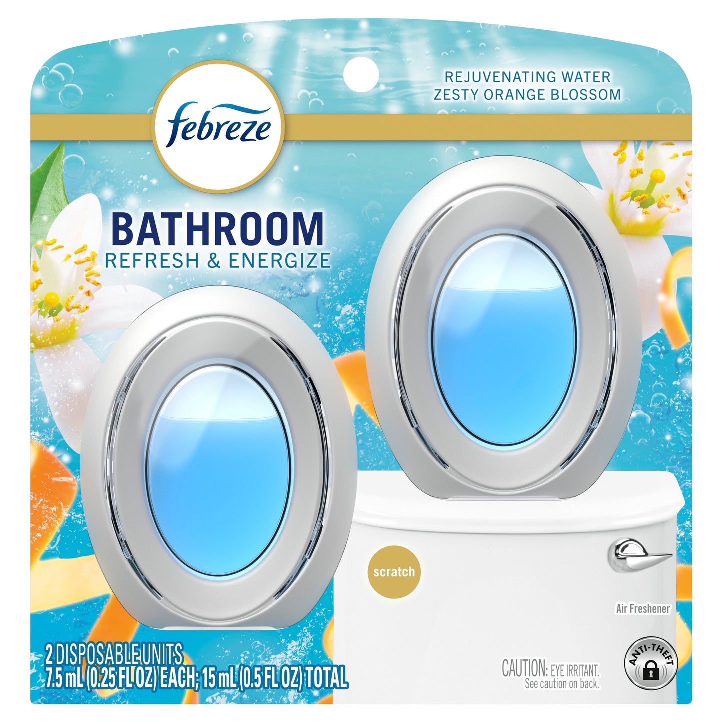 Febreze Bathroom Air Freshener - Refresh & Energize
