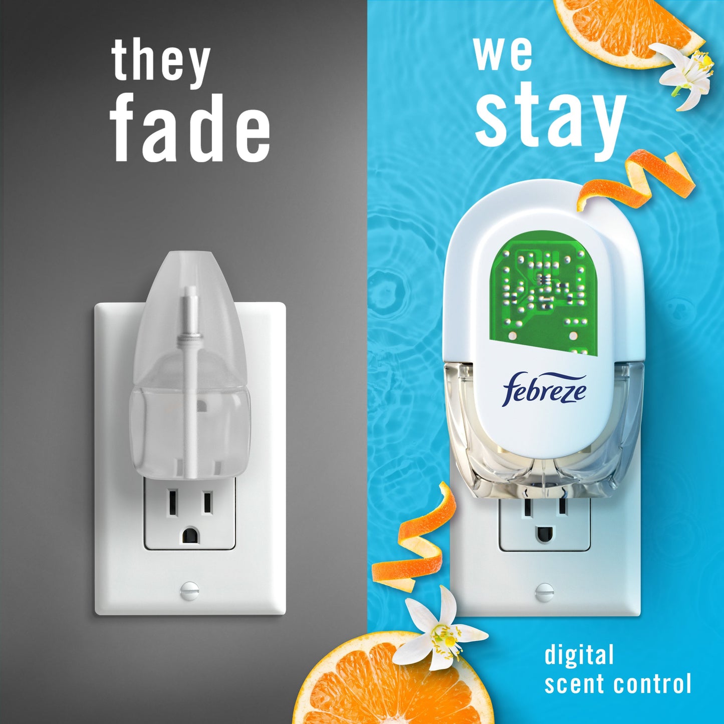 Febreze Plug In Air Freshener Scented Oil Refill - Refresh & Energize