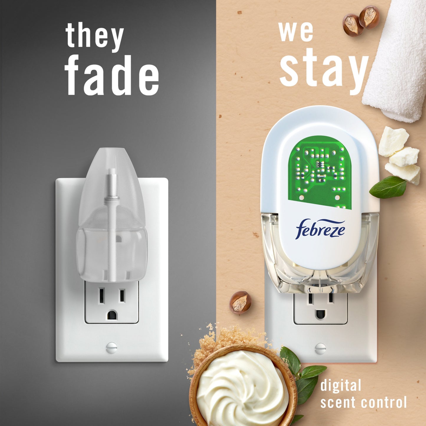 Febreze Plug In Air Freshener Scented Oil Refill - Soothe & Restore