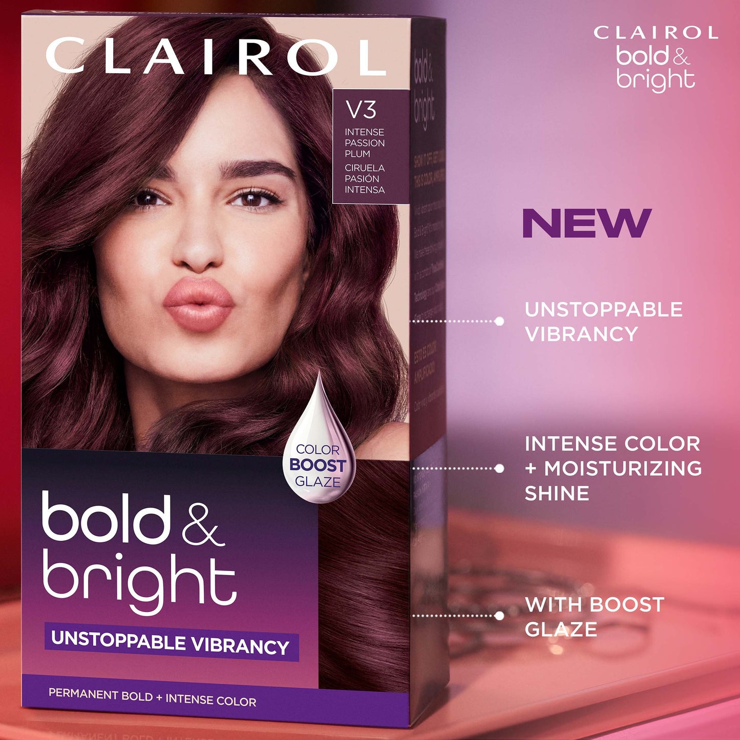 Clairol Bold & Bright Permanent Hair Color - 20 Black Licorice