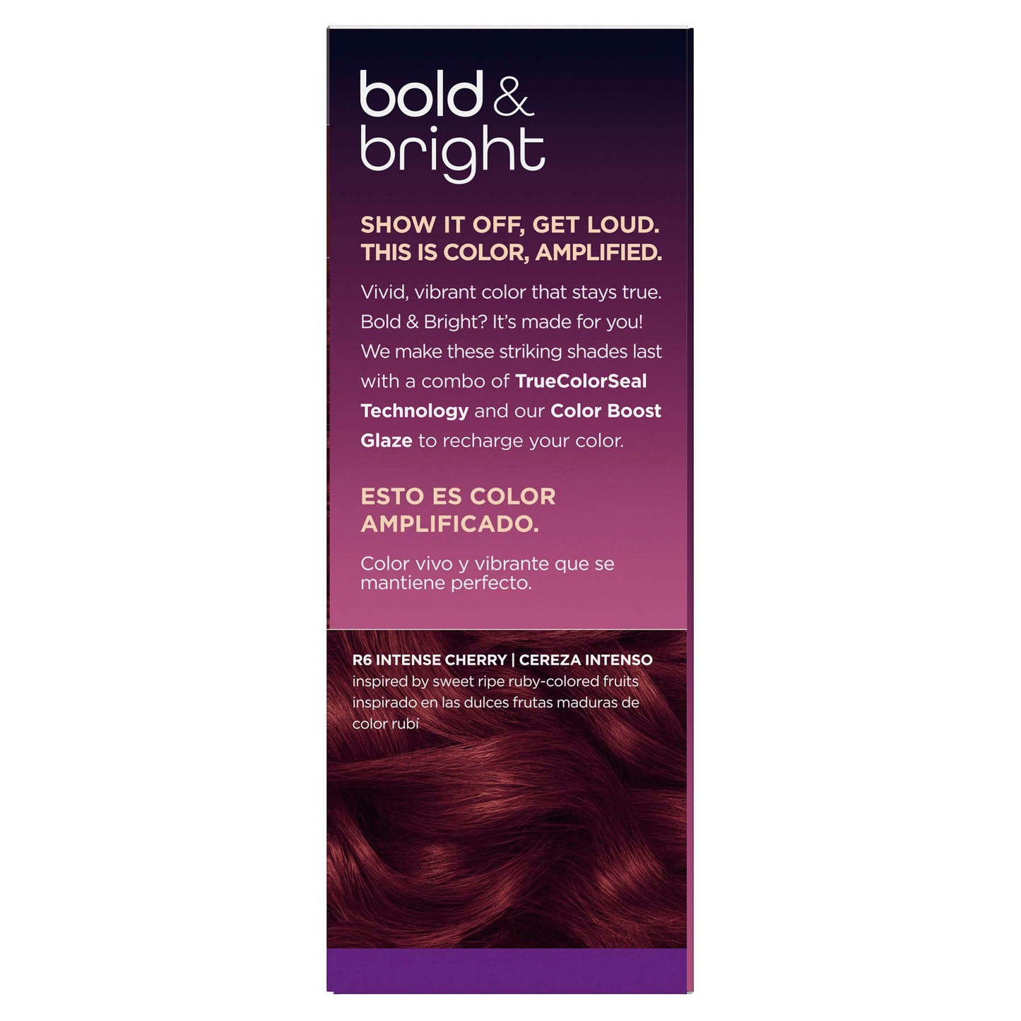Clairol Bold & Bright Permanent Hair Color - R6 Intense Cherry