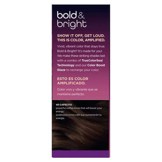 Clairol Bold & Bright Permanent Hair Color - 40 Cafecito