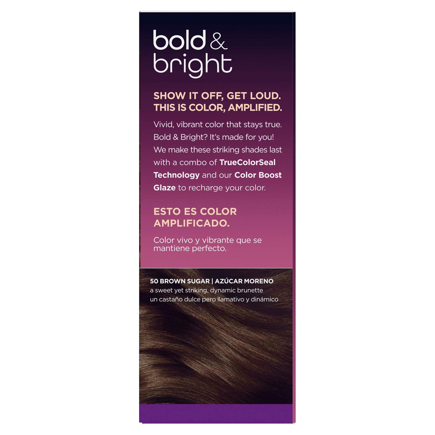 Clairol Bold & Bright Permanent Hair Color - 50 Brown Sugar