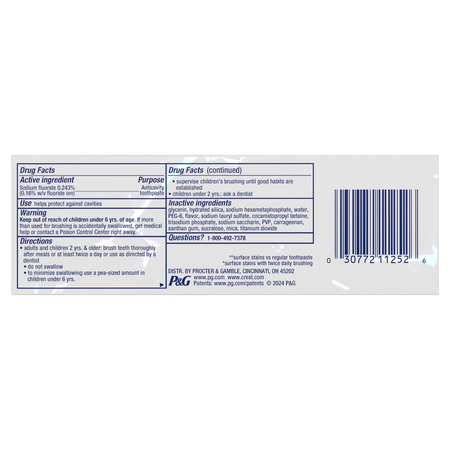 Crest 3D White Brilliance - Vibrant Peppermint