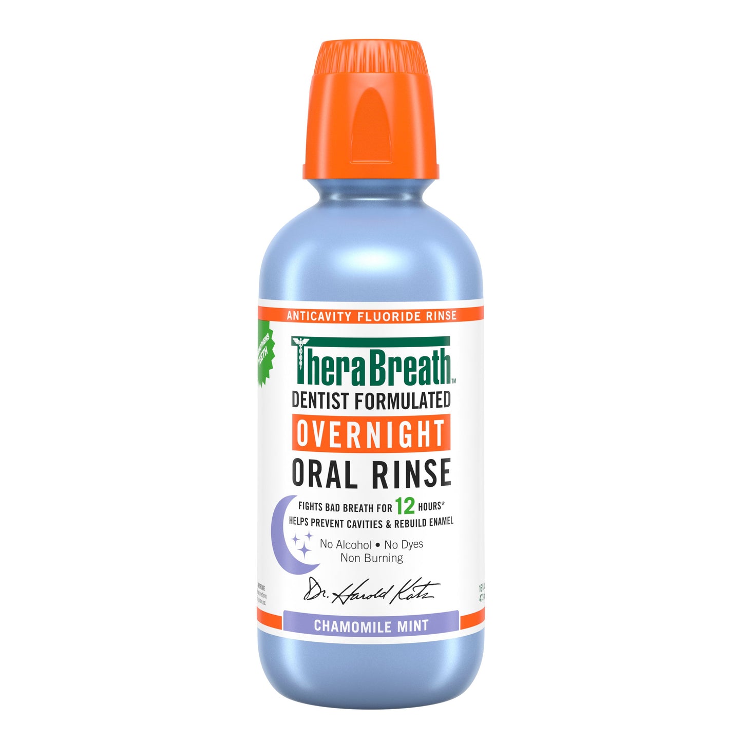 TheraBreath Overnight Oral Rinse - Chamomile Mint