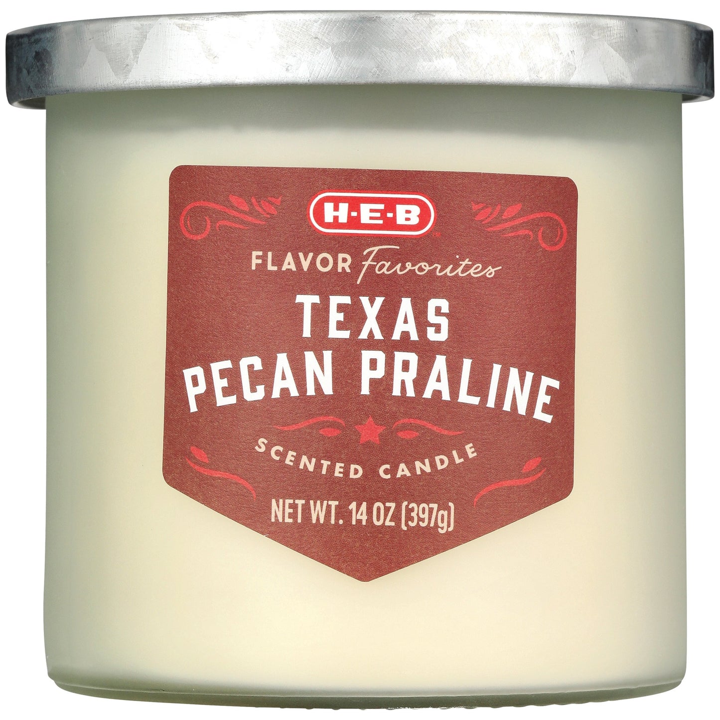 H-E-B Flavor Favorites Texas Pecan Praline Scented Candle