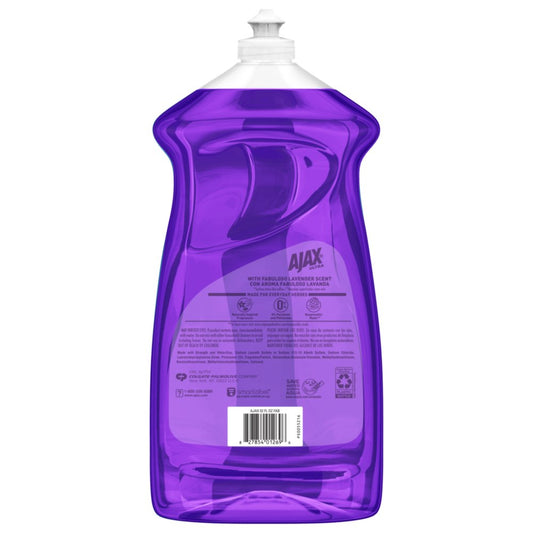 Ajax Ultra Fabuloso Lavender Scent Liquid Dish Soap