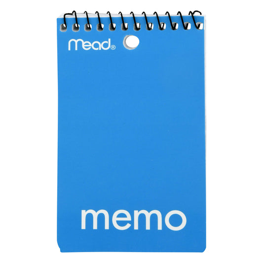 Mead Mead Memo 60 Sheets College Ruled 3x 5 assorted