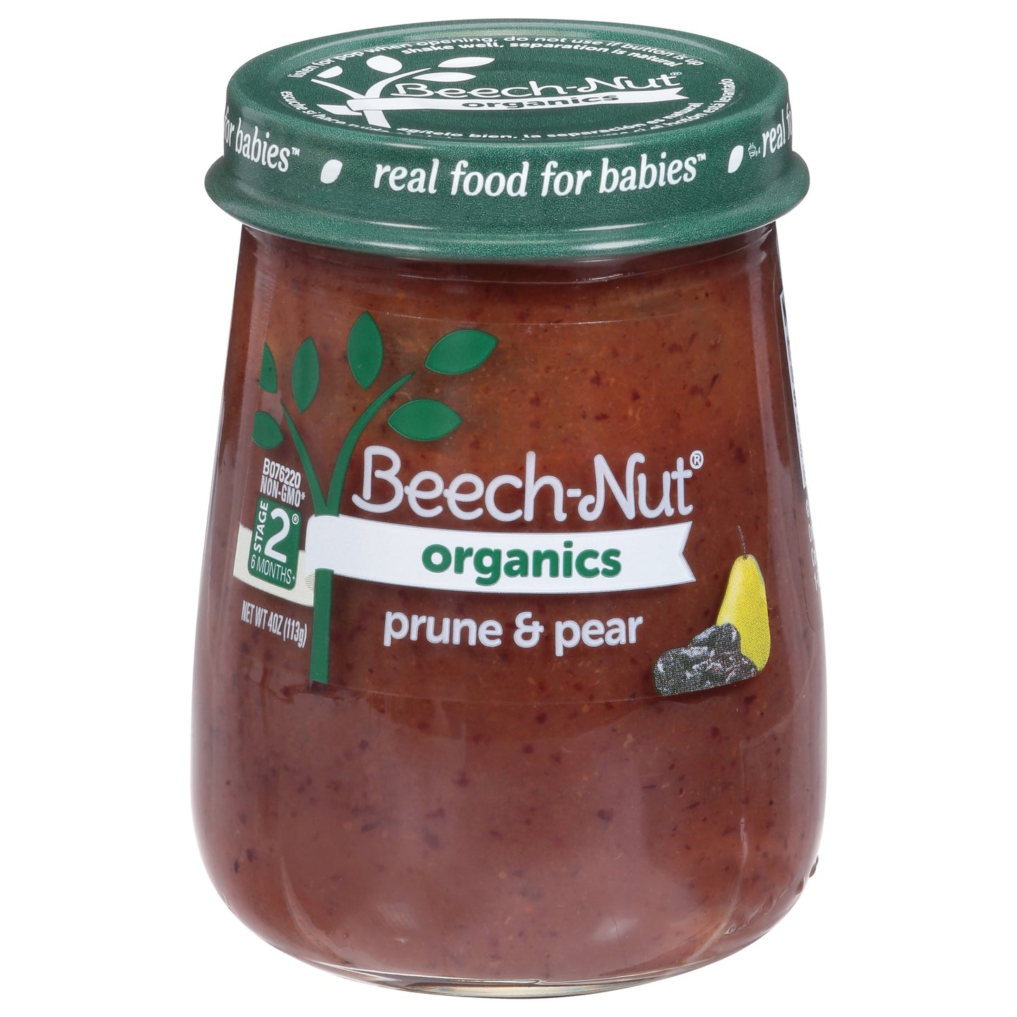 Beech-Nut Organics Stage 1 Baby Food - Prune & Pear