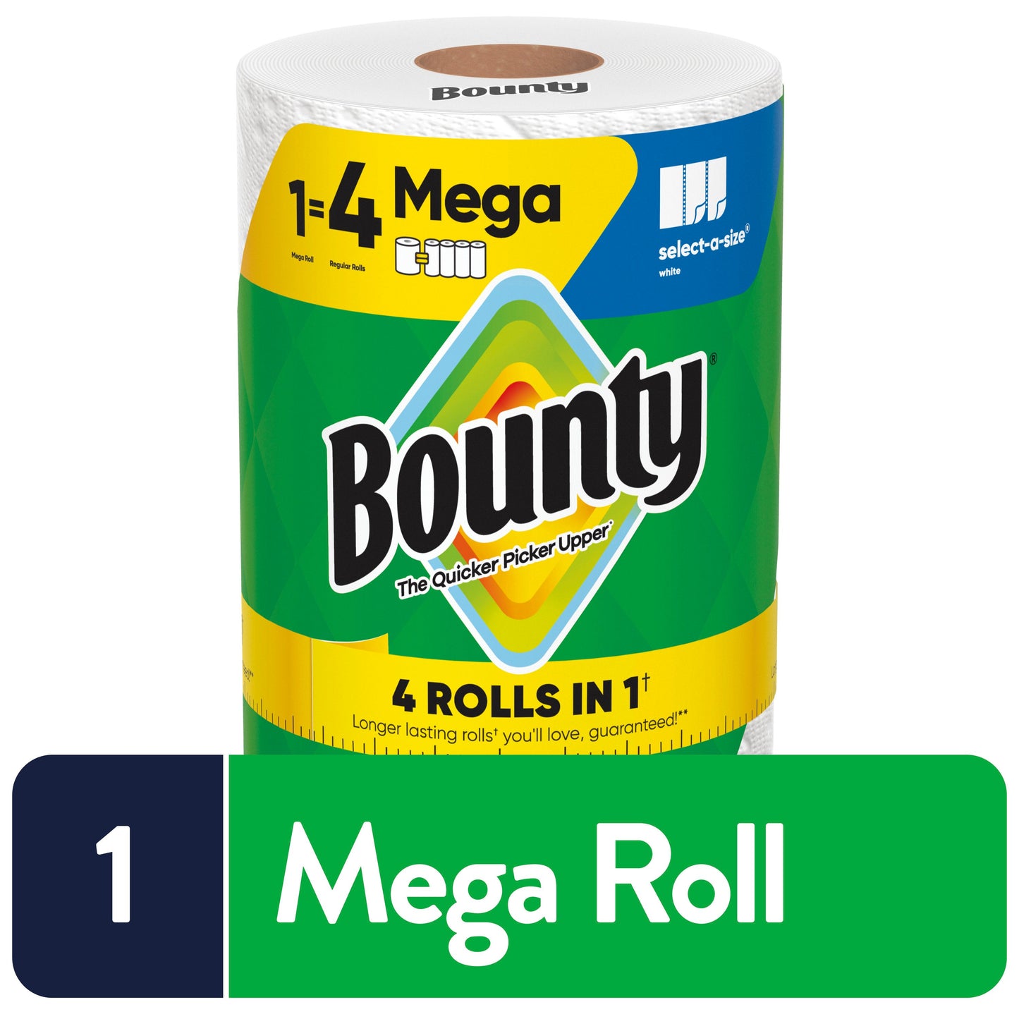 Bounty Mega Roll Select-A-Size White Paper Towel