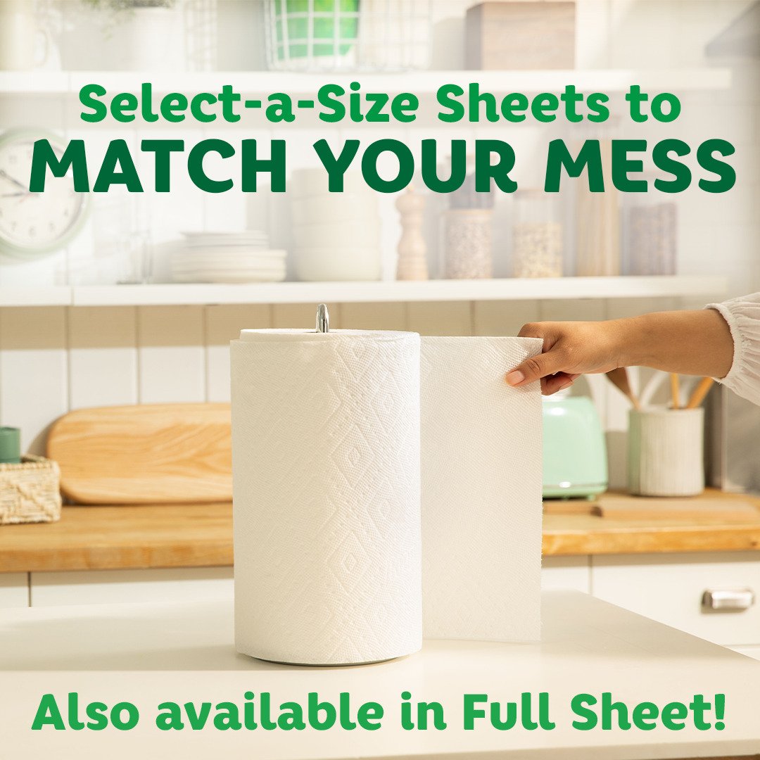 Bounty Mega Roll Select-A-Size White Paper Towel