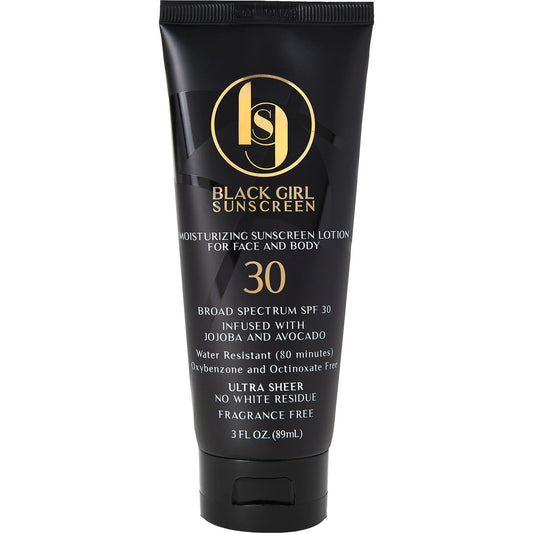Black Girl Sunscreen Moisturizing Sunscreen Lotion Broad Spectrum SPF30