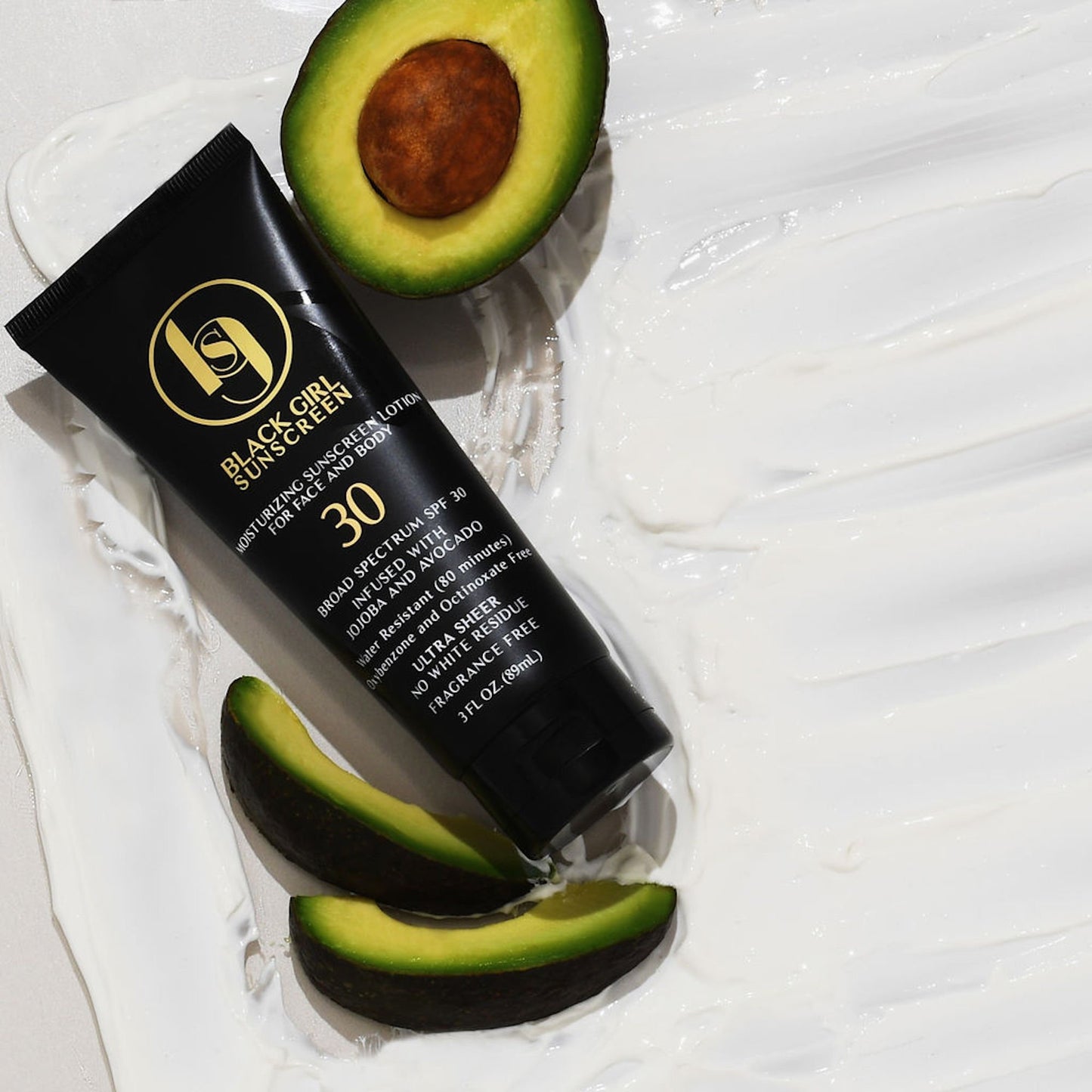 Black Girl Sunscreen Moisturizing Sunscreen Lotion Broad Spectrum SPF30