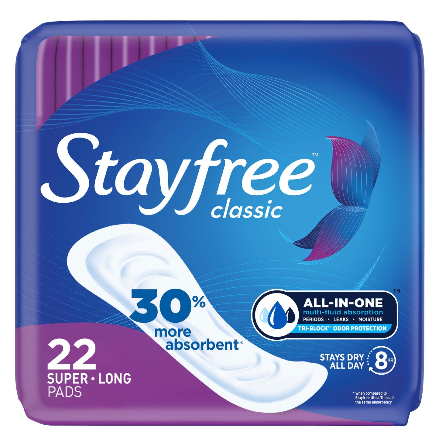 Stayfree Classic Pads - Super Long