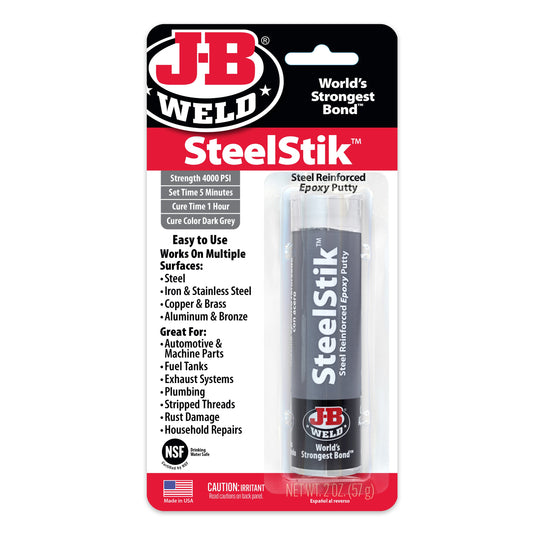 J-B Weld SteelStik Steel Reinforced Epoxy Putty