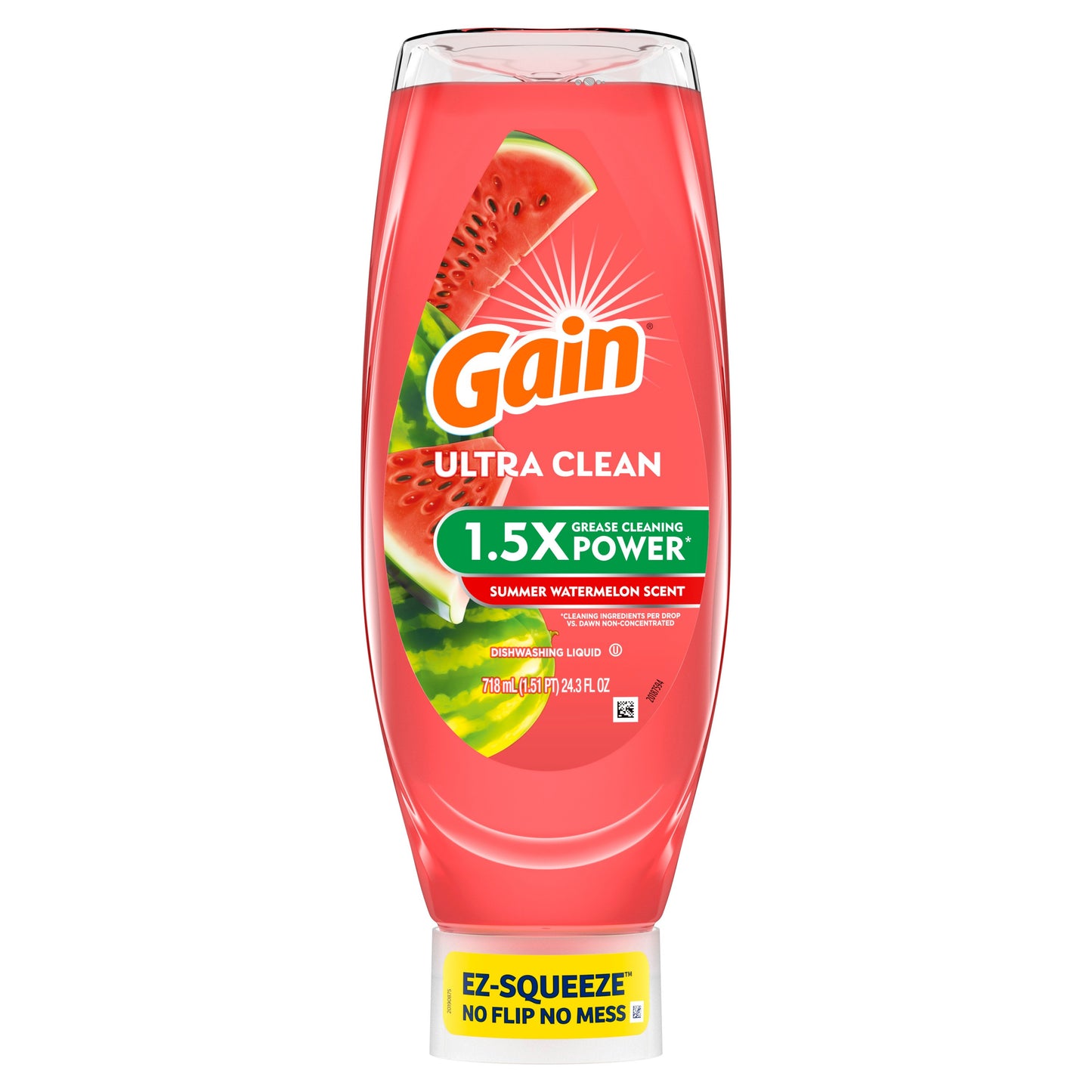 Gain Ultra Bleach Alternative Liquid Dish Soap - Summer Watermelon Scent