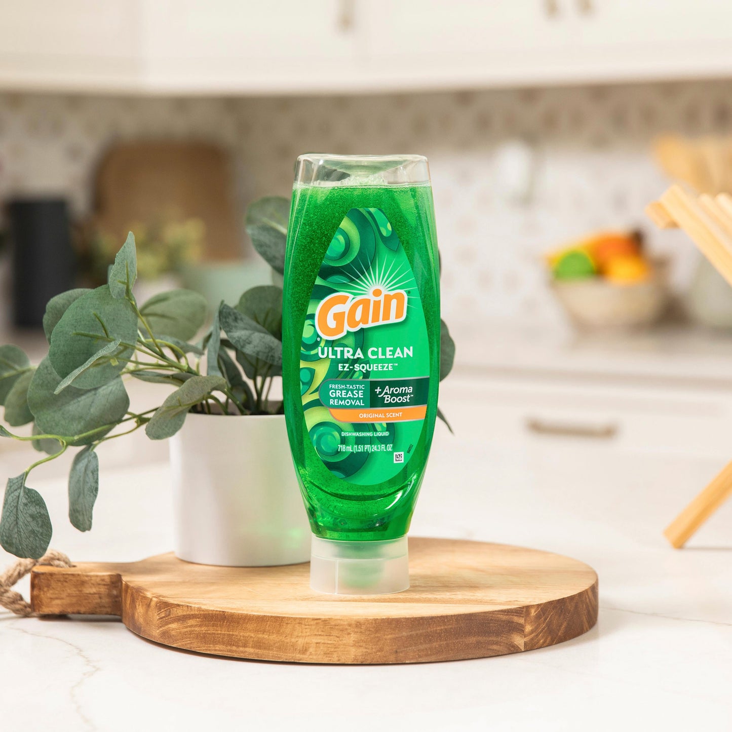Gain Ultra Bleach Alternative Liquid Dish Soap - Summer Watermelon Scent