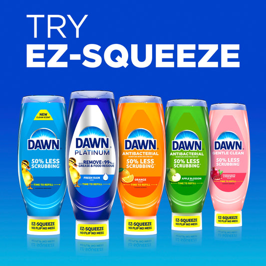 Dawn Gentle Clean EZ-Squeeze Liquid Dish Soap - Pomegranate & Rose Water