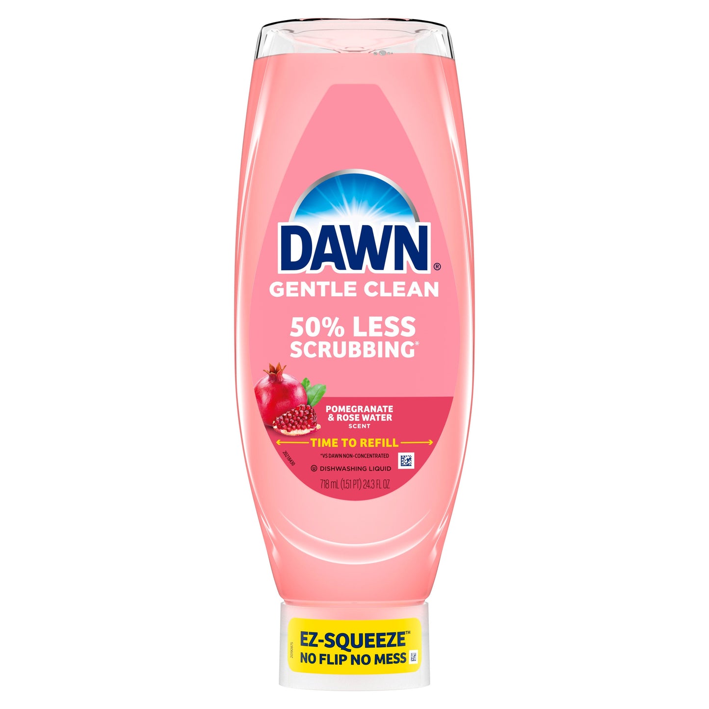 Dawn Gentle Clean EZ-Squeeze Liquid Dish Soap - Pomegranate & Rose Water