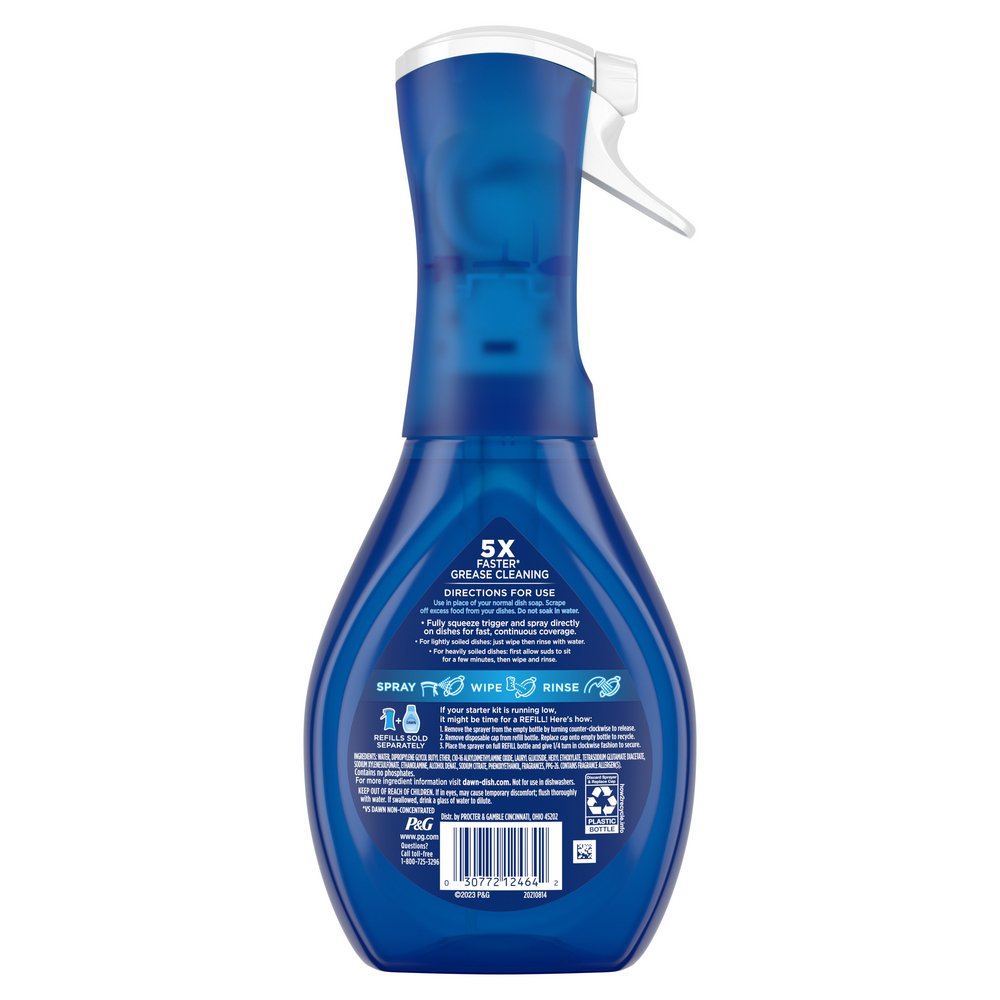 Dawn Platinum Plus Powerwash Dish Spray - Gain Original