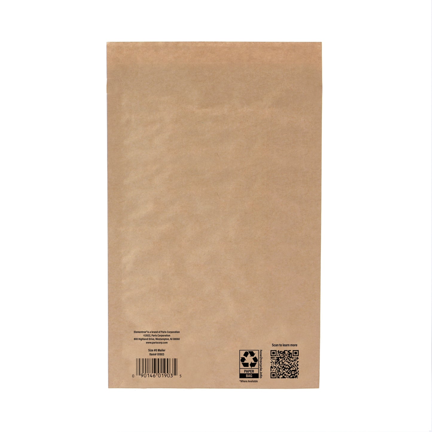 Elementree Padded Mailing Envelope - Size 0