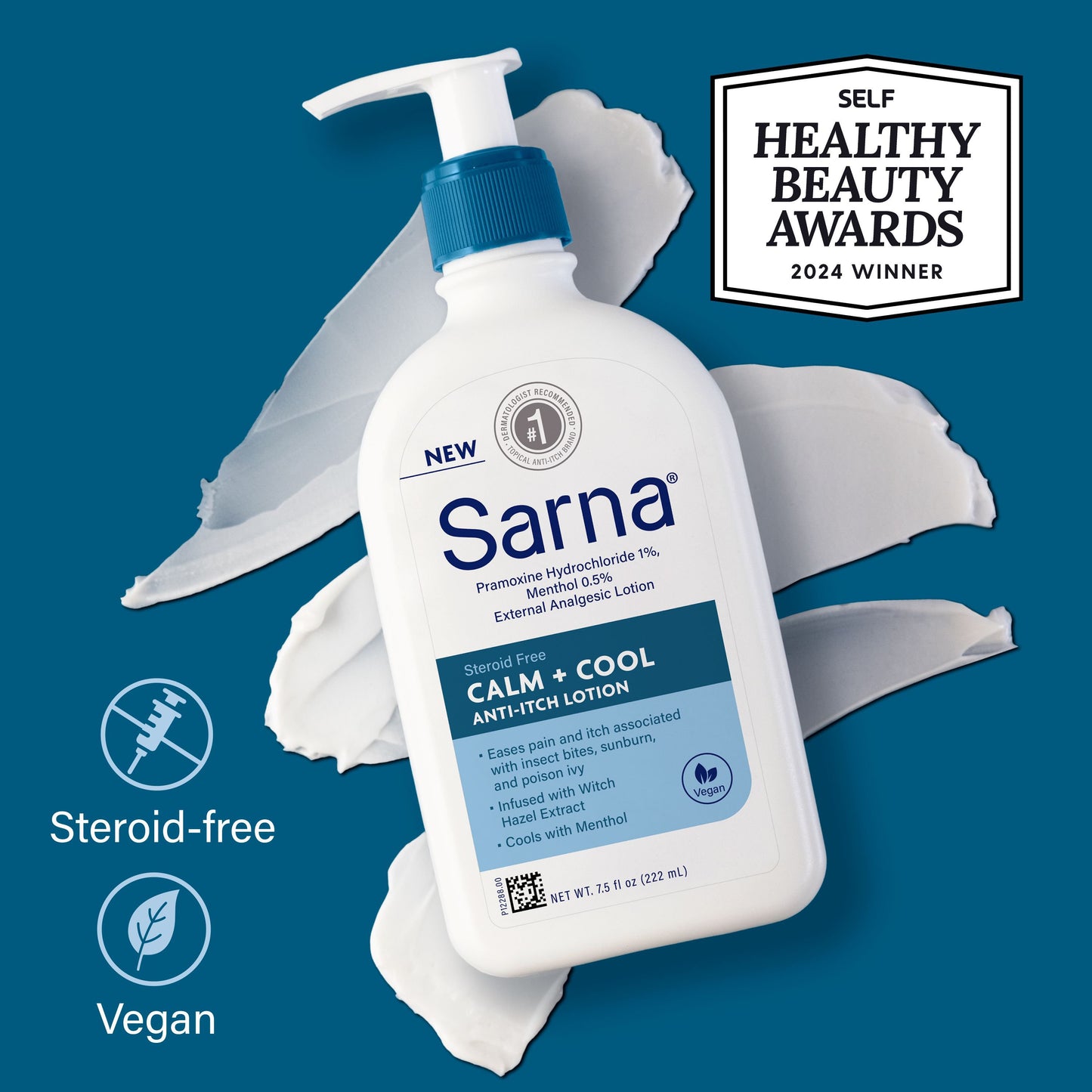 Sarna Calm & Cool Anti-Itch Steroid Free Lotion