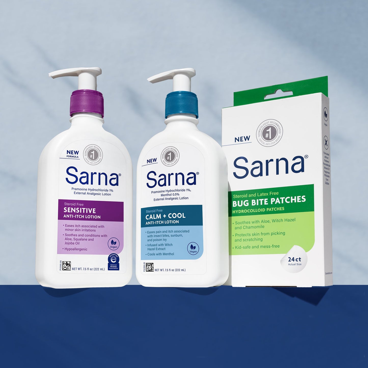 Sarna Calm & Cool Anti-Itch Steroid Free Lotion