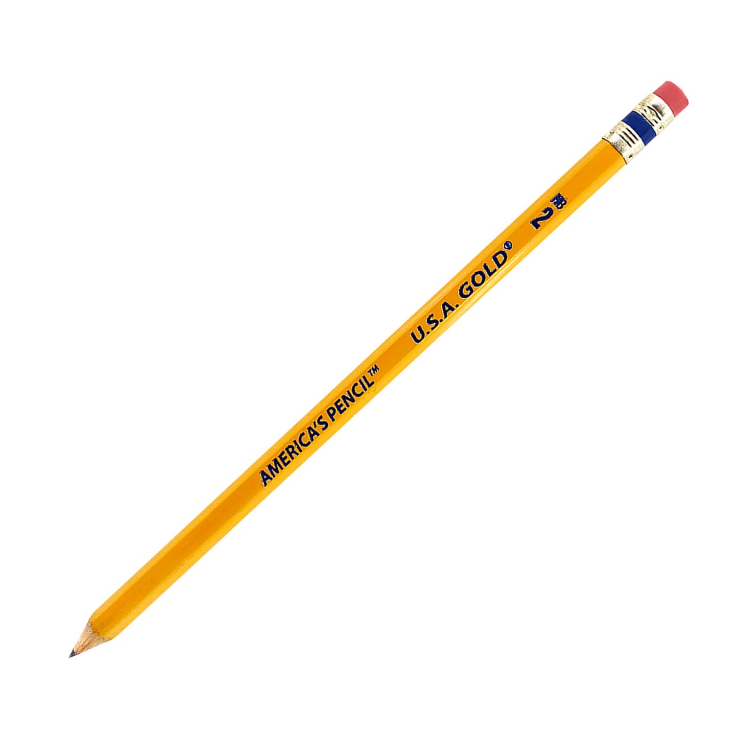 USA Gold Pre-Sharpened No.2 Wooden Pencils