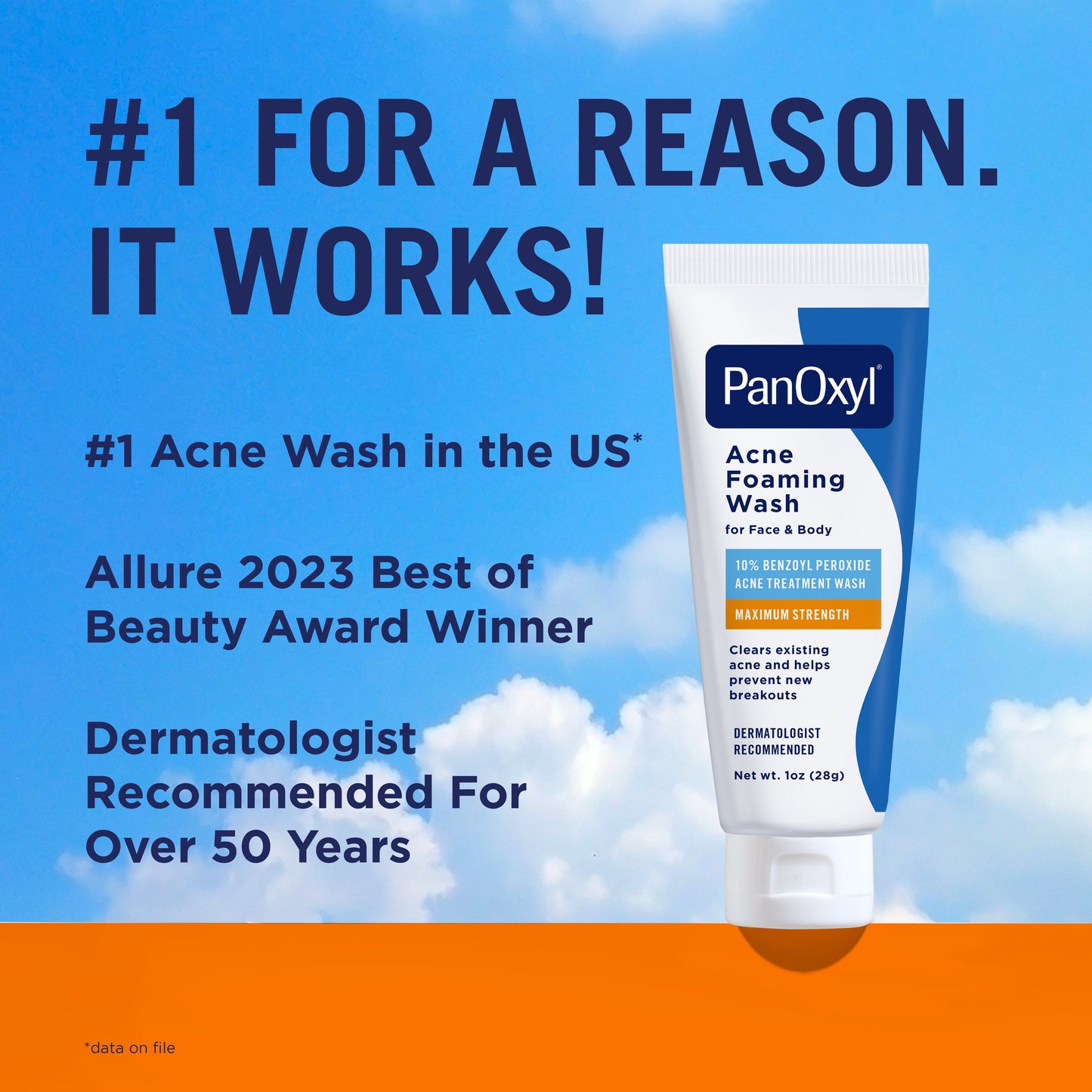 PanOxyl Acne Foaming Wash Maximum Strength 10% Benzoyl Peroxide